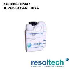 Résines époxy 1070S clear - 1074 RESOLTECH