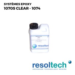 Résines époxy 1070S clear - 1074 RESOLTECH