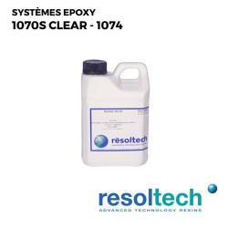 Résines époxy 1070S clear - 1074 RESOLTECH