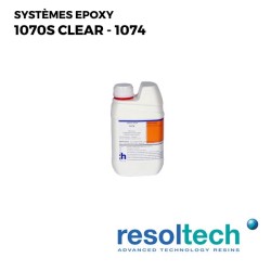 Résines époxy 1070S clear - 1074 RESOLTECH