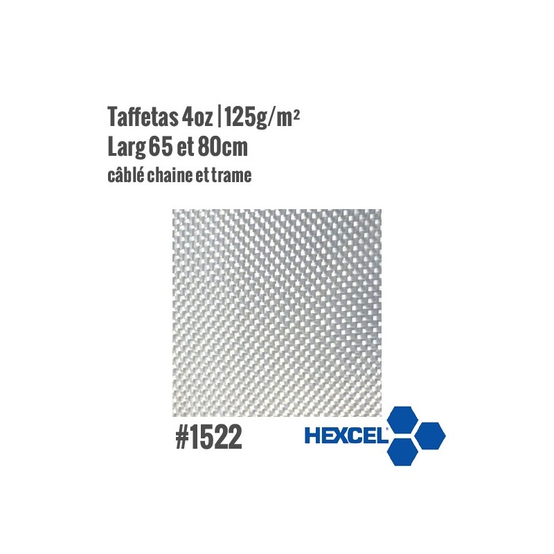 Tissu de verre hexcel 1522 - matériaux composites - Atua.Cores