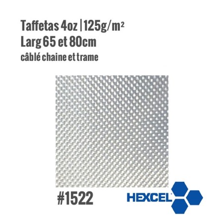 Tissu de verre hexcel 1522 - matériaux composites - Atua.Cores