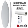 Shortboard poids lourds