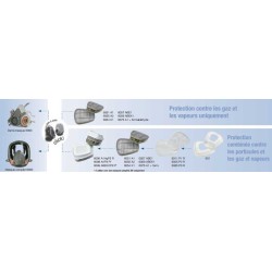 Demi masque 3M 6200