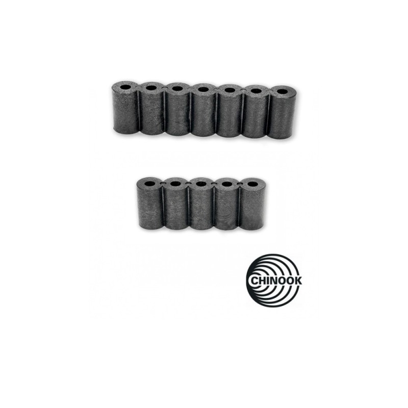 Insert footstraps Micro Ajustable Chinook 5 ou 7 vis