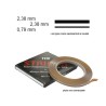 Ruban pin-line double 3.17 / 3.17mm