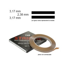 Ruban pin-line double 3.17 / 3.17mm