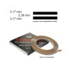 Ruban pin-line double 3.17 / 3.17mm