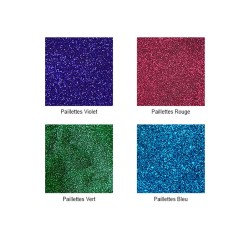 Pigments poudre paillettes