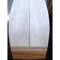 Pain 6'0 en bois BALSA à shaper