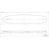 Pain 6'0 en bois BALSA à shaper