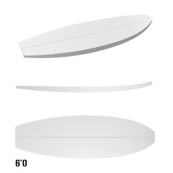 Pains 6'0 SF Shortboard