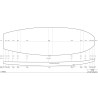 Pains 6'0 SF Shortboard
