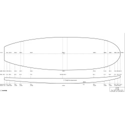 Pains 6'0 SF Shortboard