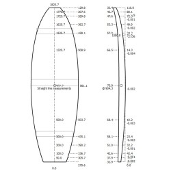 Pains 6'0 SF Shortboard