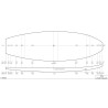 Pains 6'0 SF Shortboard