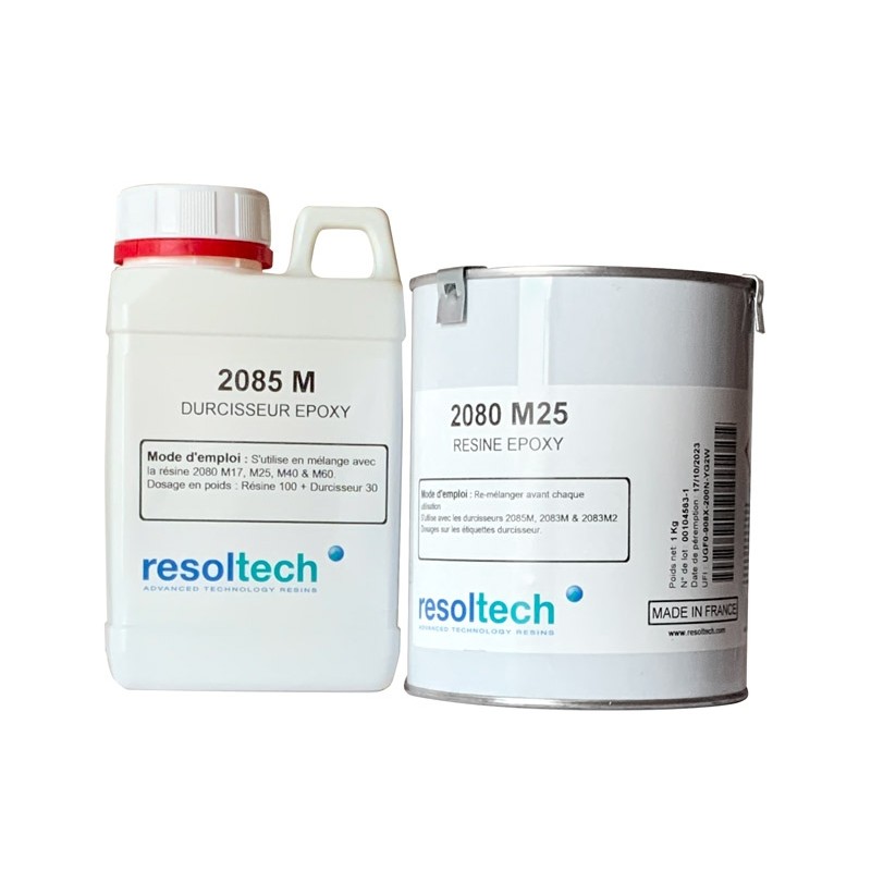 Résines époxy 1070S clear - 1074 RESOLTECH