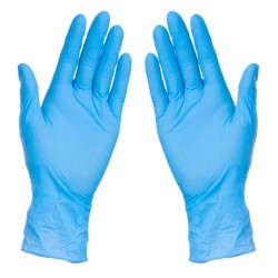Boîte 100 gants en latex poudré taille L (9-101/2)