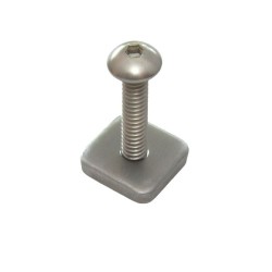 Vis/boulon et écrou plat pour dérive longboard ou single - serrage clé allen -