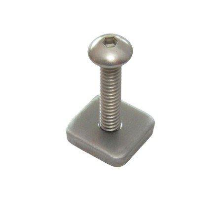 Vis/boulon et écrou plat pour dérive longboard ou single - serrage clé allen -
